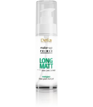 Delia Make-Up Primer Long Matt Skin Care Defined matująca baza pod makijaż 30ml