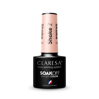 Claresa Soak Off UV/LED Shake lakier hybrydowy 2 5g