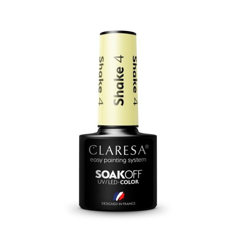 Claresa Soak Off UV/LED Shake lakier hybrydowy 4 5g