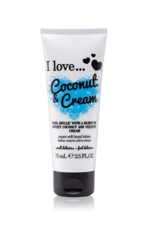 I Love Super Soft Hand Lotion krem do rąk Coconut & Cream 75ml