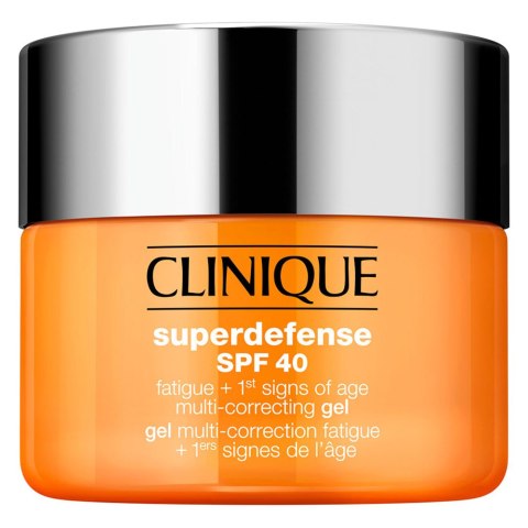 Superdefense SPF40 Fatigue + 1st Signs of Age Multi Correcting Gel żel korygujący zmęczenie i pierwsze oznaki starzenia 30ml Clinique