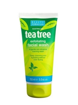 Tea Tree Exfoliating Facial Wash złuszczający żel do mycia twarzy 150ml Beauty Formulas
