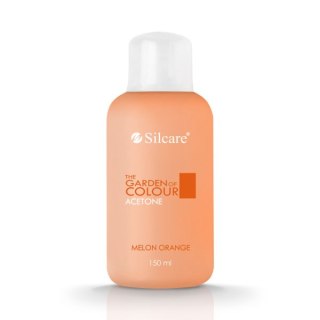 Silcare The Garden of Colour Acetone aceton do usuwania żelowych lakierów hybrydowych Melon Orange 150ml