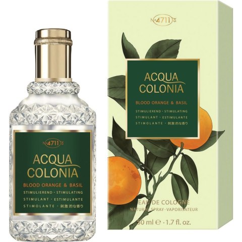 Acqua Colonia Blood Orange & Basil woda kolońska spray 50ml 4711 Acqua Colonia Blood Orange & Basil woda kolońska spray 50ml 4711