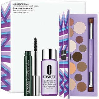 Clinique Au Naturel Eyes zestaw Limited Edition All About Shadow™ Palette + High Impact™ Mascara 7ml + Take The Day Off™ Makeup Remover 5