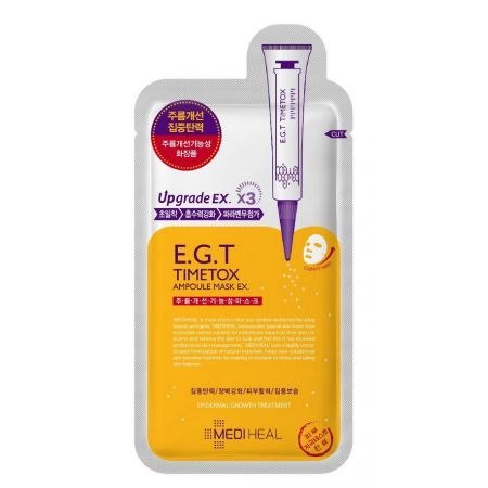 Mediheal E.G.T Timetox Ampoule Mask EX przeciwzmarszczkowa maska-ampułka do twarzy 25ml