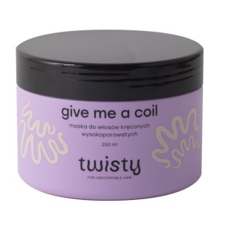 Twisty Give Me A Coil maska do włosów kręconych wysokoporowatych 250ml