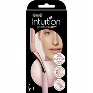 Wilkinson Intuition Dermaglow profesjonalne narzędzie do dermaplaningu + 2 zapasowe ostrza