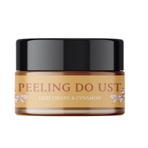 Jozka Peeling do ust olej lniany & cynamon 15ml