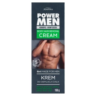 Joanna Power Men krem do depilacji ciała 150g