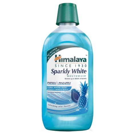 Sparkly White wybielający płyn do płukania jamy ustnej 450ml Himalaya