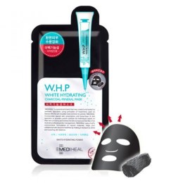 W.H.P White Hydrating Black Mask EX czarna maska nawilżająco-wybielająca do twarzy 25ml Mediheal