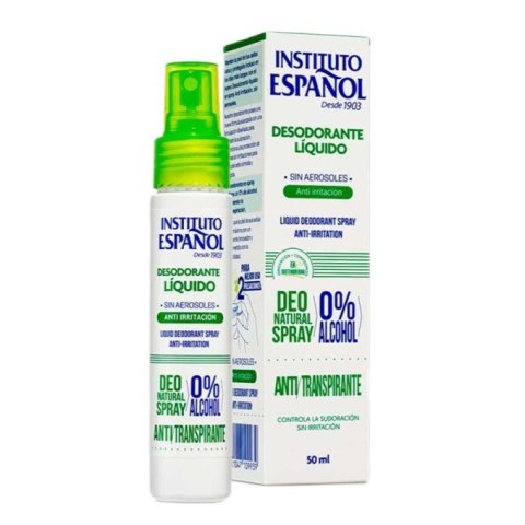 Instituto Espanol Anti-Irritation antyperspirant damski w mgiełce przeciw podrażnieniom 50ml