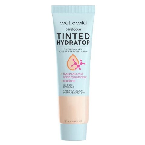 Wet n Wild Bare Focus Tinted Hydrator nawilżający podkład do twarzy Light Medium 27ml Wet n Wild Bare Focus Tinted Hydrator nawilżający podkład do twarzy Light Medium 27ml