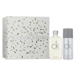 CK One zestaw woda toaletowa spray 100ml + dezodorant spray 150ml Calvin Klein