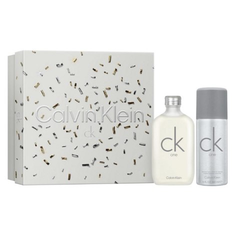 Calvin Klein CK One zestaw woda toaletowa spray 100ml + dezodorant spray 150ml