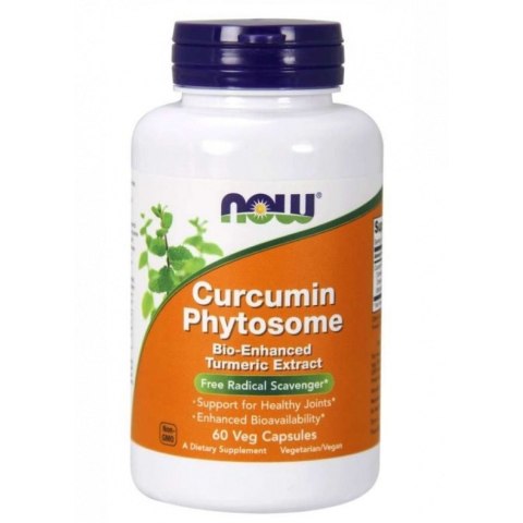 Now Foods Curcumin Phytosome suplement diety 60 kapsułek