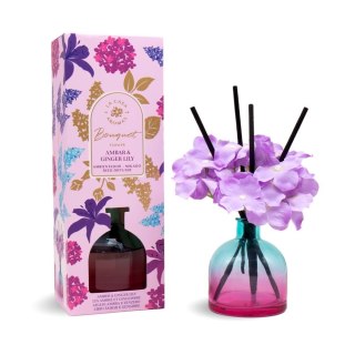 La Casa de los Aromas Flower Bouquet patyczki zapachowe Bursztyn & Lilia Imbirowa 170ml