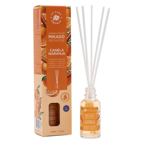 La Casa de los Aromas Mikado patyczki zapachowe Cynamon & Pomarańcza 30ml