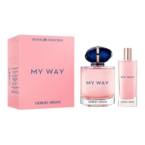 My Way zestaw woda perfumowana spray 90ml + woda perfumowana spray 15ml