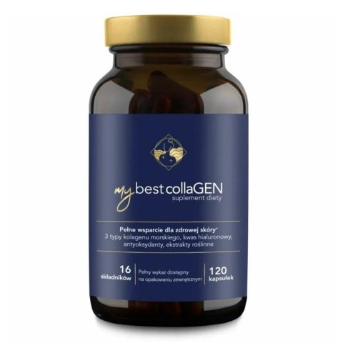 MyBestPharm MyBestCollaGEN suplement diety 120 kapsułek