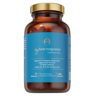 MyBestPharm MyBestMagnesia suplement diety 120 kapsułek