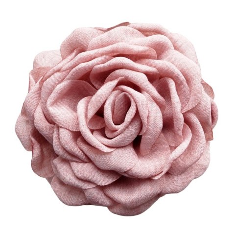 Ozdobna spinka do włosów w kształcie róży Pudrowy Róż
