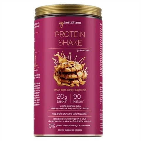 MyBestPharm ProteinSHAKE proteinowy shake Karmelowe Ciasteczko 450g