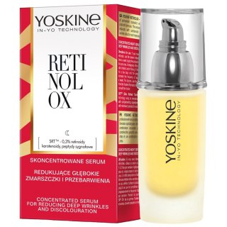 Yoskine Retinolox skoncentrowane serum na noc redukujące głębokie zmarszczki i przebarwienia 30ml