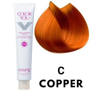 Young Color You Miedziany Korektor do włosów z plexem, ceramidami i quinoa Copper 100ml