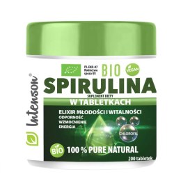 Bio Spirulina 100% suplement diety 200 tabletek