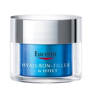 Eucerin Hyaluron-Filler + 3x Effect nawilżający krem-żel na noc 50ml