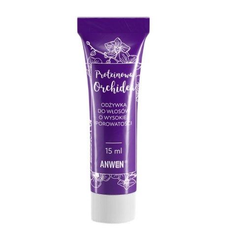 Anwen Odżywka do włosów o wysokiej porowatości Proteinowa Orchidea 15ml Anwen Odżywka do włosów o wysokiej porowatości Proteinowa Orchidea 15ml