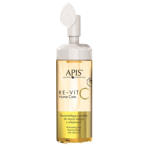 APIS Re-Vit C Home Care rozświetlająca pianka do mycia twarzy z witaminą C 150ml APIS Re-Vit C Home Care rozświetlająca pianka do mycia twarzy z witaminą C 150ml