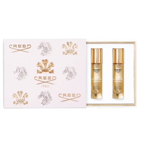 Creed Women's Fragrance zestaw Aventus For Her woda perfumowana 10ml + Wind Flowers woda perfumowana 10ml + Love in White woda perfumo