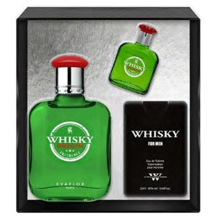 Evaflor Whisky Origin zestaw woda toaletowa spray 100ml + woda toaletowa spray 20ml + woda toaletowa spray 10ml