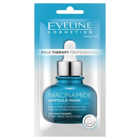 Eveline Cosmetics Face Therapy Professional Ampoule-Mask kremowa maseczka do twarzy Niacinamide 8ml