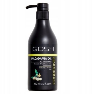 Gosh Macadamia Oil odżywka do włosów z olejem macadamia 450ml