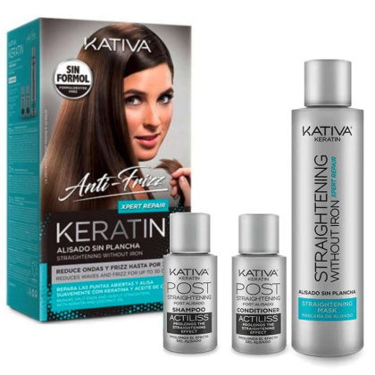 Kativa Keratin Xpert Repair nanoplastia, keratynowe prostowanie dla rozdwajających końcówek