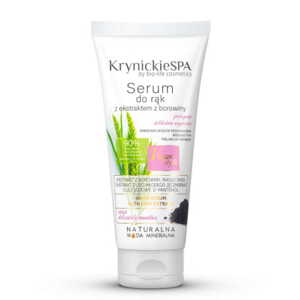 Krynickie SPA Serum borowinowe, krem do rąk 100 ml