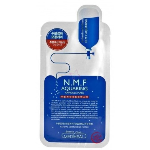 Mediheal N.M.F Aquaring Ampoule Mask EX nawadniająca maska-ampułka do twarzy 27ml