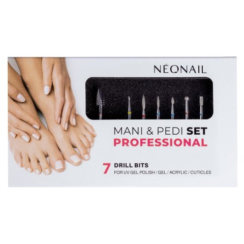 NeoNail Professional zestaw frezów 7szt.