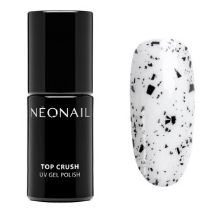 NeoNail Top Crush Black Gloss top hybrydowy 7.2ml