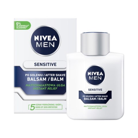 Nivea Men Sensitive łagodzący balsam po goleniu 100ml