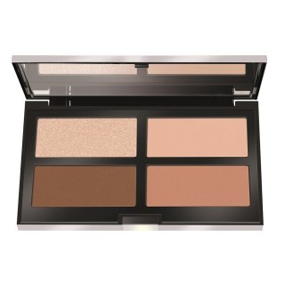 Pupa Milano Contouring & Strobing Ready 4 Selfie Powder Palette paleta pudrów do konturowania i strobingu 002 Pelli Medie 17.5g