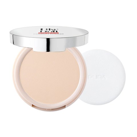Pupa Milano Like A Doll Nude Skin Compact Powder SPF15 puder matujący 001 Porcelain 10g Pupa Milano Like A Doll Nude Skin Compact Powder SPF15 puder matujący 001 Porcelain 10g
