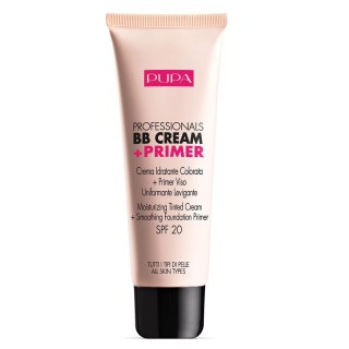 Pupa Milano Professionals BB Cream & Primer SPF20 krem BB + baza pod makijaż 001 Nude 50ml