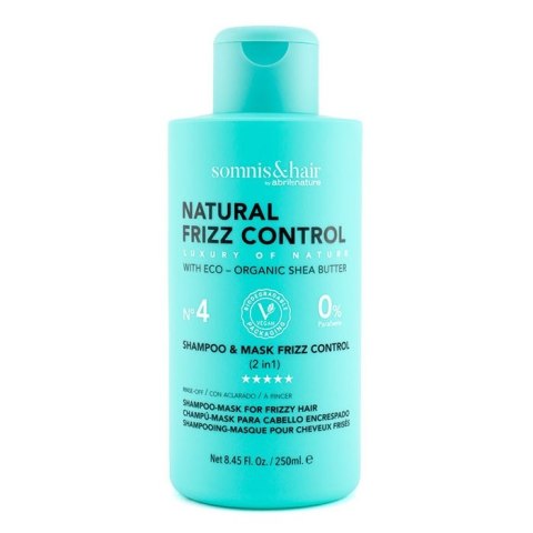 Somnis&Hair Natural Frizz Control szampon i maska ​​włosów 2w1 250ml