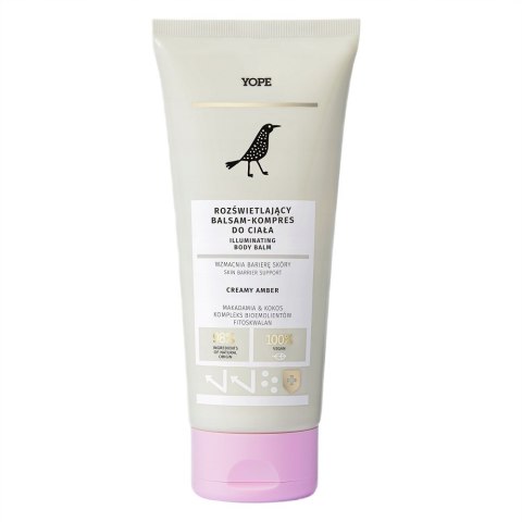 Yope Rozświetlający balsam-kompres do ciała Creamy Amber 200ml Yope Rozświetlający balsam-kompres do ciała Creamy Amber 200ml