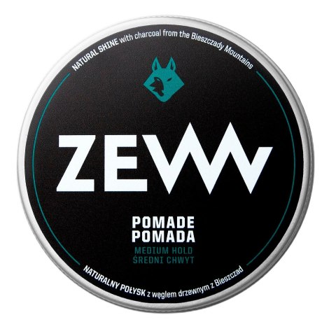 Zew For Men Pomada do włosów z węglem drzewnym 50ml